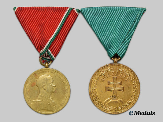 hungary,_regency._two_awards__a_i1_1428