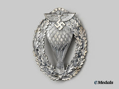 Germany, Federal Republic. A NSFK Free Balloon Badge, by Rudolf Souval, Exhibition Example, c. 1970