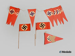 Germany, NSDAP. A Mixed Lot of Paper Pennants