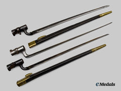 United Kingdom. A Lot of Three Pattern 1853 Enfield Socket Bayonets