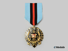 Albania, Kingdom. An Order of Besa (Order of Fidelity), V. Class Knight Breast Badge, c. 1940