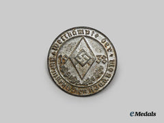 Germany, HJ. A 1938 Kurmark HJ/BDM Sports Competition Participant’s Badge
