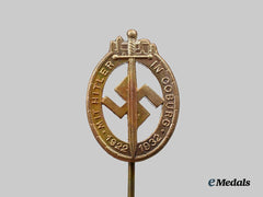 Germany, NSDAP. A Coburg Honour Badge, Stick Pin Miniature