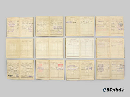 germany,_third_reich._a_mixed_lot_of_arbeitsbücher__a_i1_2569