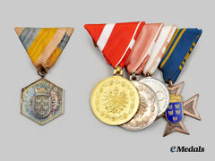 Austria, Second Republic. A Veterans Association Service Medal Bar, c. 1964