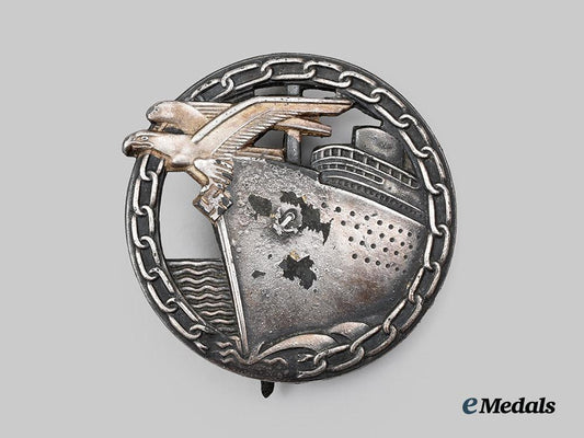 germany,_kriegsmarine._a_blockade_runner_badge,_by_schwerin__a_i1_3469