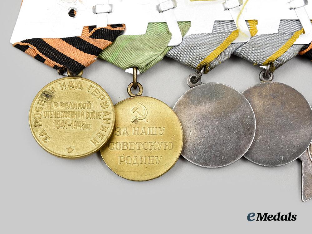 russia,_soviet_union._a_second_war_medal_bar_group_of_six_medals,_awards,_and_decorations__a_i1_3795