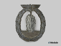 Germany, Third Reich. A Minesweeper War Badge, by Disputed Maker Lind & Meyrer, c. 1944