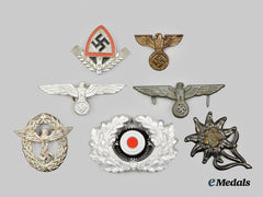 Germany, Third Reich. A Lot of Seven Mixed Insignia