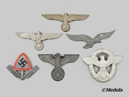 germany,_third_reich._a_mixed_lot_of_seven_cap_insignia__a_i1_3847