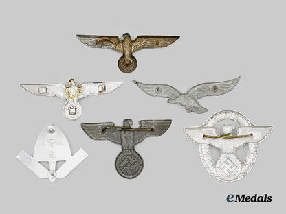 germany,_third_reich._a_mixed_lot_of_seven_cap_insignia__a_i1_3849