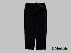 Germany, Fire Brigade. A Pair of Feuerschutzpolizei Officer’s Trousers