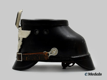germany,_ordnungspolizei._an_e_m/_n_c_o’s_shako,_postwar_restored_example__a_i1_4072