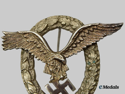 germany,_luftwaffe._a_pilot’s_badge,_by_c._e._juncker__a_i1_4286