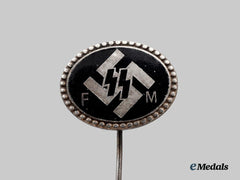 Germany, SS. A Supporting Member’s Pin, by Deschler & Sohn