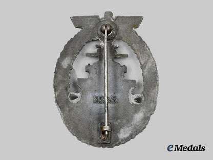 germany,_kriegsmarine._a_high_seas_fleet_badge,_variation_i_i,_by_richard_simm&_söhne__a_i1_4866