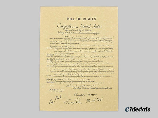 united_states._a_collector’s_copy_of_the_bill_of_rights_signed_by_four_former_u._s._presidents(_george_h._w._bush,_jimmy_carter,_ronald_reagan,_gerald_ford)__a_i1_5237