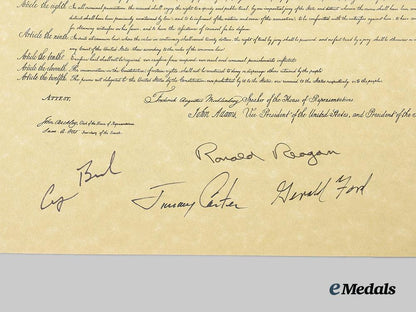 united_states._a_collector’s_copy_of_the_bill_of_rights_signed_by_four_former_u._s._presidents(_george_h._w._bush,_jimmy_carter,_ronald_reagan,_gerald_ford)__a_i1_5239