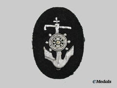 Germany, Heer. An Assault Boat Pilot Proficiency Badge, Wire Version for NCOs
