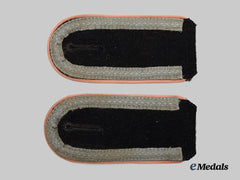 Germany, SS. A Set of Waffen-SS Reconnaissance Unterscharführer Shoulder Straps