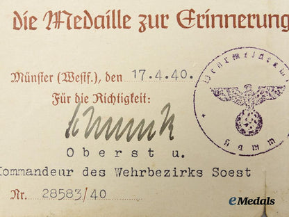 germany,_luftwaffe._a_sudetenland_medal,_with_case,_award_documents,_and_photographs_to_kanonier_friedrich_pannier__a_i1_6151