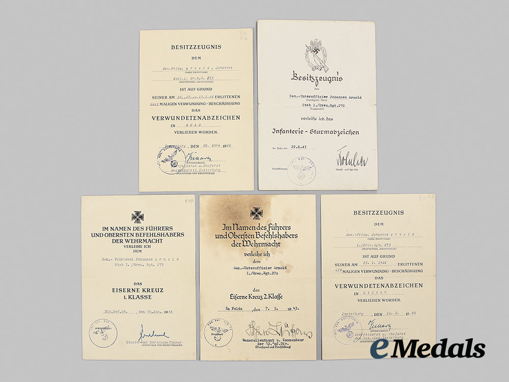 germany,_heer._a_lot_of_award_documents,_to_sanitäts-_feldwebel_johannes_arnold__a_i1_6836