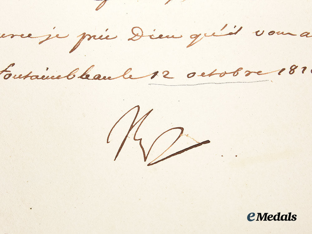 france,_i_empire._a_letter_from_napoleon_with_orders_for_his_minister_of_war,1810__a_i1_8460