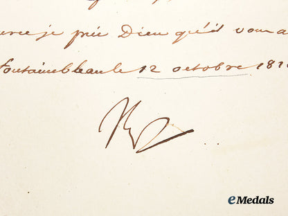 france,_i_empire._a_letter_from_napoleon_with_orders_for_his_minister_of_war,1810__a_i1_8460