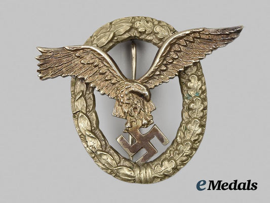 germany,_luftwaffe._a_pilot’s_badge,_by_c._e._juncker__a_i1_9206