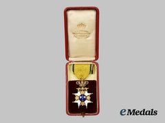 Sweden, Kingdom. An Order of the Swords, Knight in Gold, by C.F Carlman