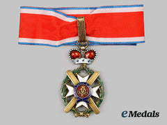 Serbia, Kingdom. An Order of the Cross of Takovo, III Class, c.1900