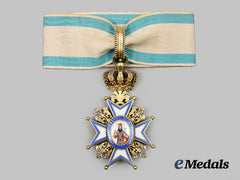 Serbia, Kingdom. An Order of St. Sava, Commander by G.A. Scheid, c.1900