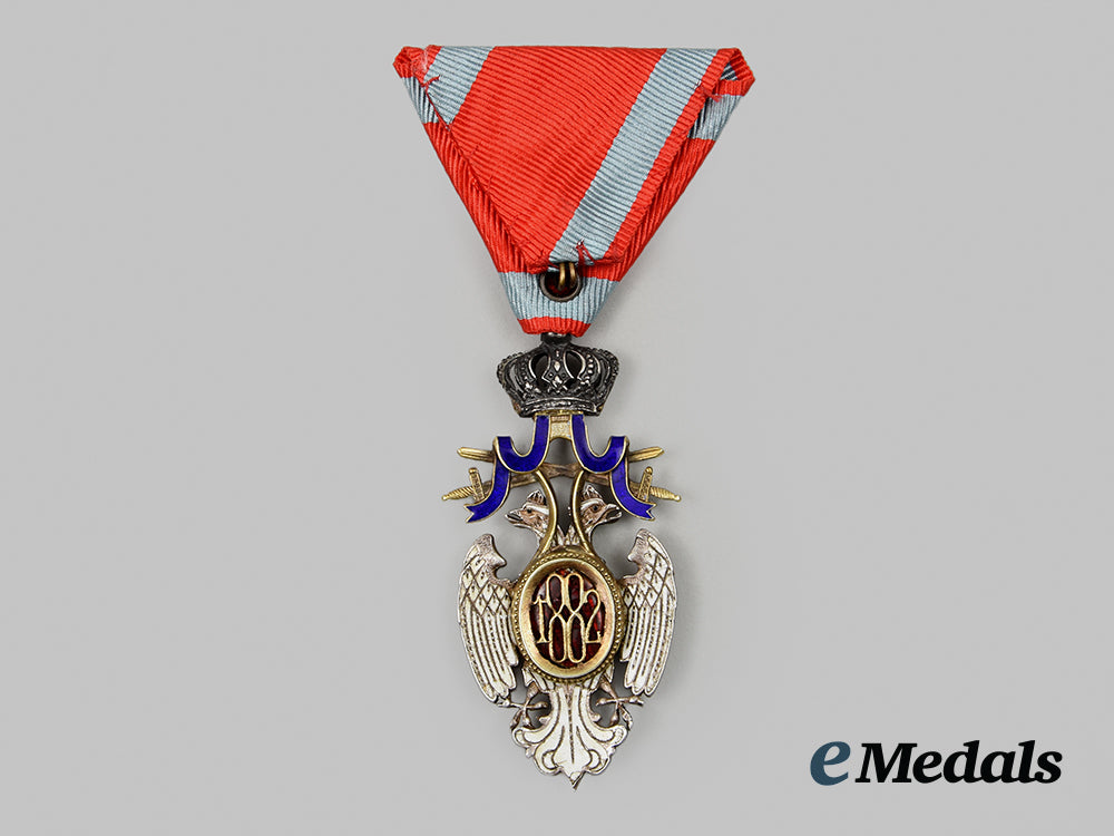 serbia,_kingdom._a_white_eagle_order,_knight_with_swords,_c.1918__a_i1_9404