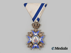 Serbia, Kingdom. An Order of St. Sava, V Class Knight, by Bertrand, c.1915