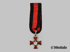 Russia, Imperial. An Order of St. Vladimir, Reduced Size IV Cross in Gold, c.1880