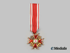 Russia, Imperial. An Order of Saint Stanislav, III Class in Gold