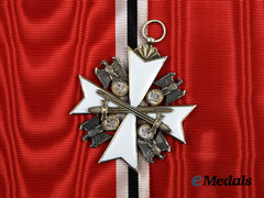 Germany, Third Reich. A Rare Order of the German Eagle, Grand Cross with Swords, Privately-Purchased Example by Gebrüder Godet