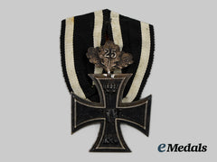 Germany, Imperial. An 1870 Iron Cross II Class, with 25th Jubilee Clasp