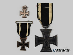 Germany, Imperial. A Mixed Lot of Iron Crosses