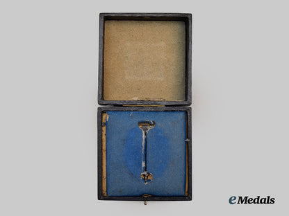 Germany, Luftwaffe. A Radio Operator Badge Presentation Case, Refurbished Late-War Example