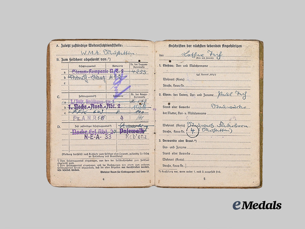 germany,_heer._a_soldbuch_to_lothar_tech,_signals_and_communications_troops_e_medals__g62924_5