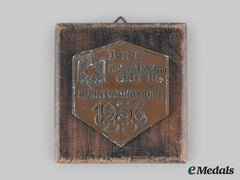 Germany, Drl. A 1936 Drl Summer Olympic Games Commemorative Plaque