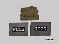 Canada, Commonwealth. A Lot of Three Royal Canadian Corps of Signals
