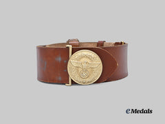 Germany, NSDAP. A Political Leader’s Belt and Buckle, by Friedrich Linden