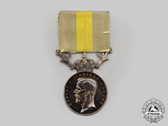 Sweden, Kingdom. A Red Cross Merit Medal For Voluntary Health Care for Men, II Class Silver Grade