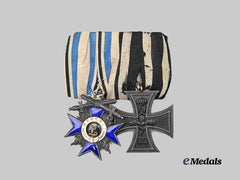 Germany, Imperial. A Medal Bar for a Distinguished Bavarian First World War Combatant