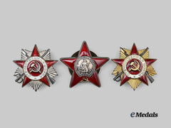 Russia, Soviet Union. A Lot of Orders for Distinguished Military Service