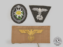 Germany, Wehrmacht. A Mixed Lot of Uniform Insignia