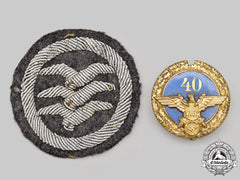 Germany, Third Reich. A Pair of Badges