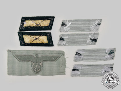 germany,_heer._a_mixed_lot_of_enlisted_personnel_uniform_insignia__g521122